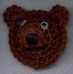 Teddy Bear Head Magnet